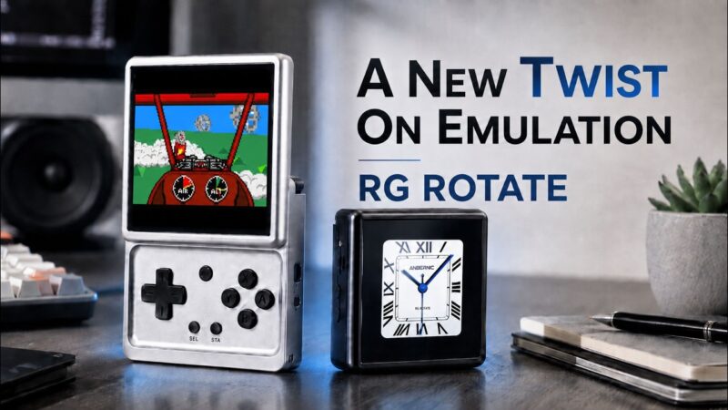 Anbernic RG Rotate: More Than Just a GIMMICK?