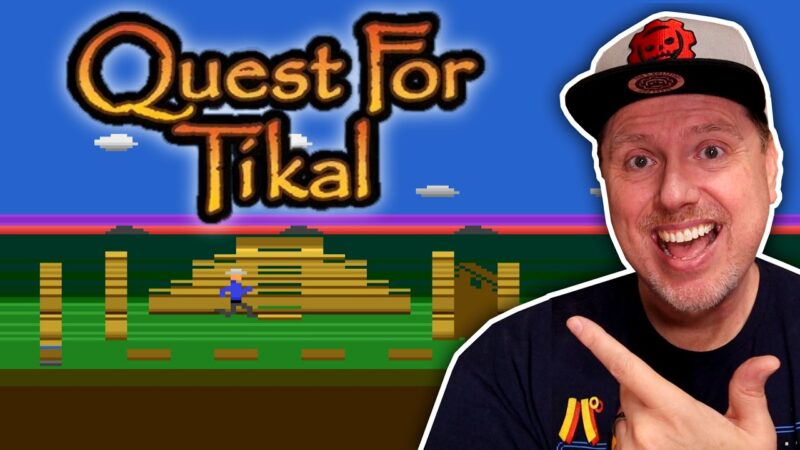 QUEST FOR TIKAL | Giant Adventure Game Homebrew for ATARI 2600