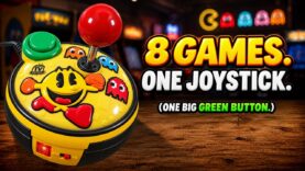 PAC-MAN 2007 Plug & Play | 8 Games in One Weird Joystick