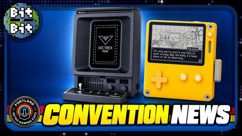 Vectrex Mini, Playdate & More! | PRGE 2026 Floor Highlights