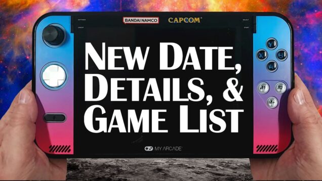 MY ARCADE Gamestation Retro GO | FULL Game List & NEW Details