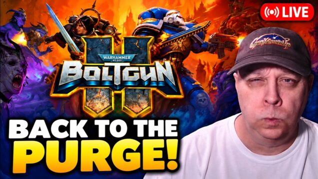 Back to the Purge! | Warhammer 40,000: Boltgun 2 LIVE