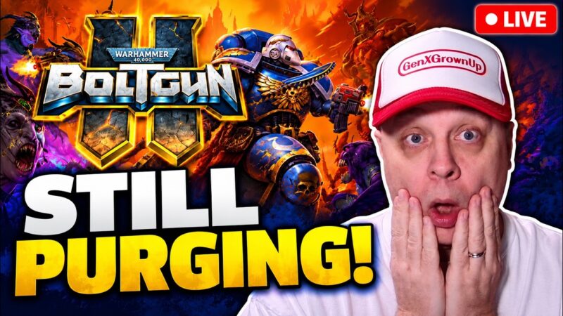 The Purge Continues! | Warhammer 40,000: Boltgun 2 LIVE
